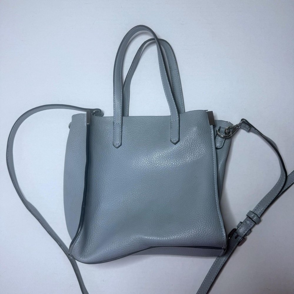 Steve Madden Light Blue Adjustable Detachable Crossbody Strap Small Purse Bag - Picture 3 of 13
